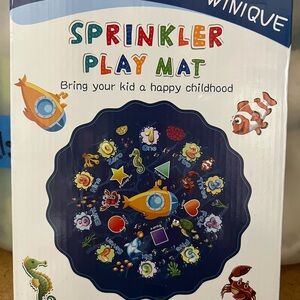Winique splash Pad Sprinklers for kids. Wading  pool for toddlers. Inflatable